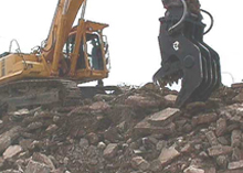 Demolition and Recycling Excavators