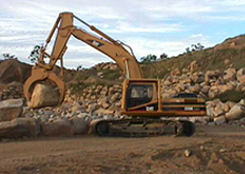 Earthmoving Excavator